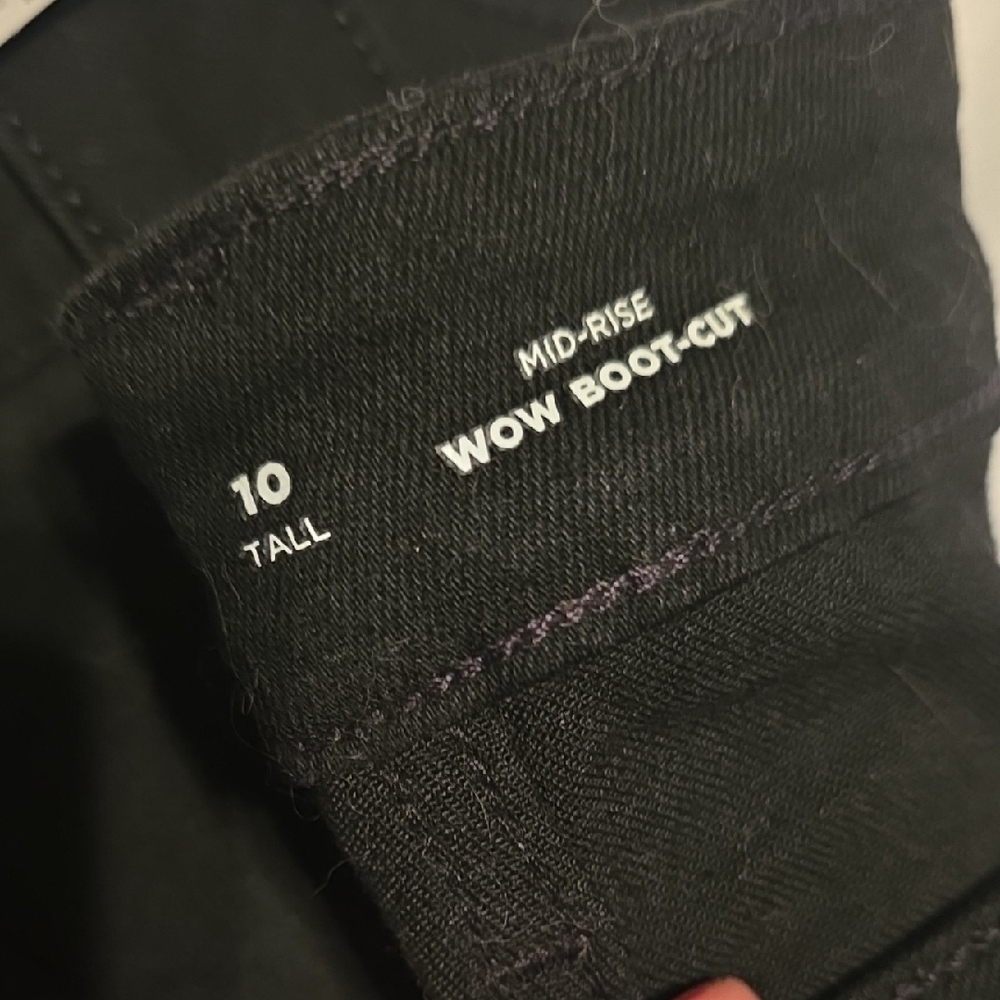 NWT Old Navy Wow Boot Cut Black Jeans - Picture 3 of 3